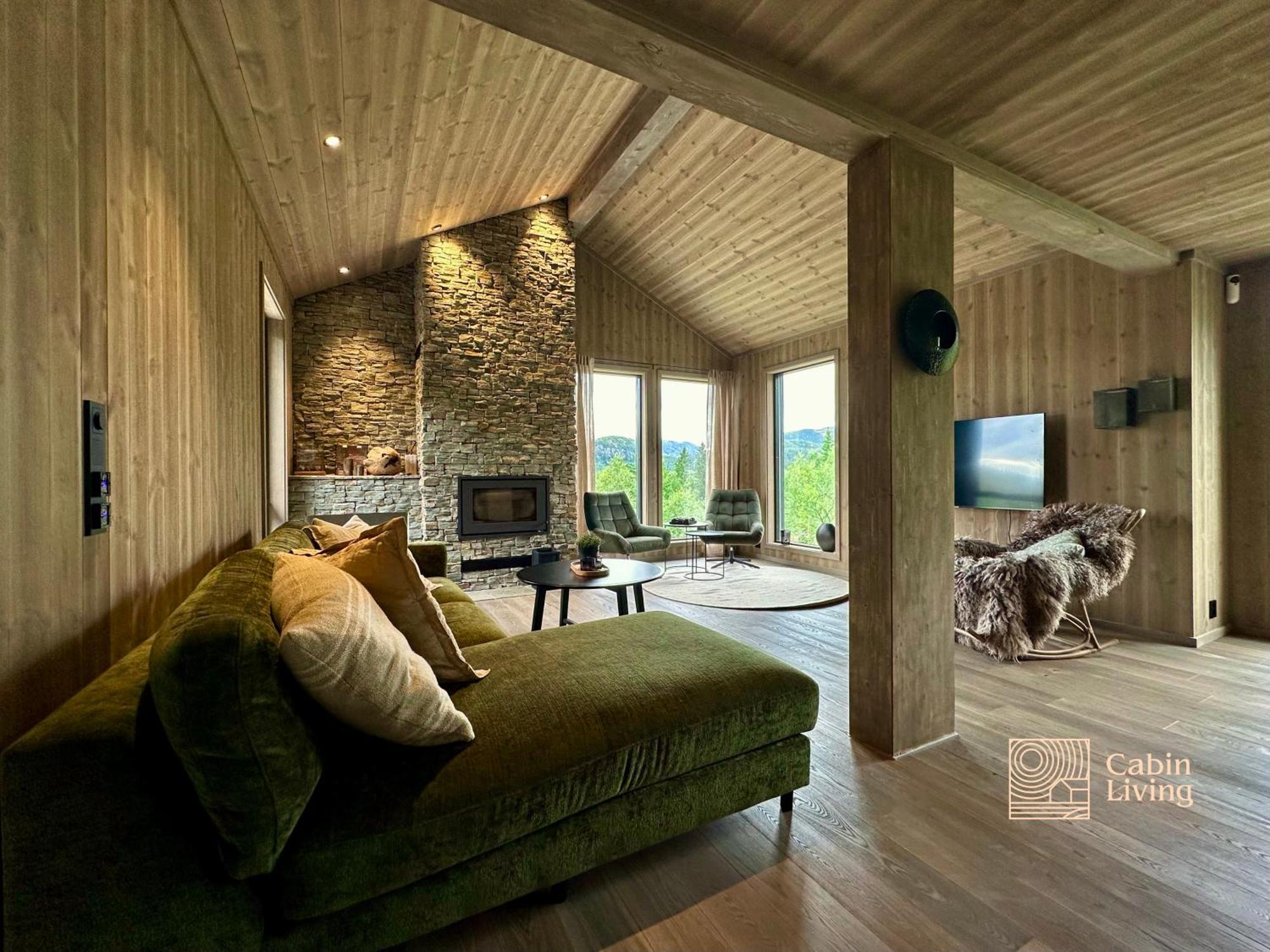 Brand New Cabin On The Sunny Side Of Gaustatoppen With A Great View Tuddal المظهر الخارجي الصورة