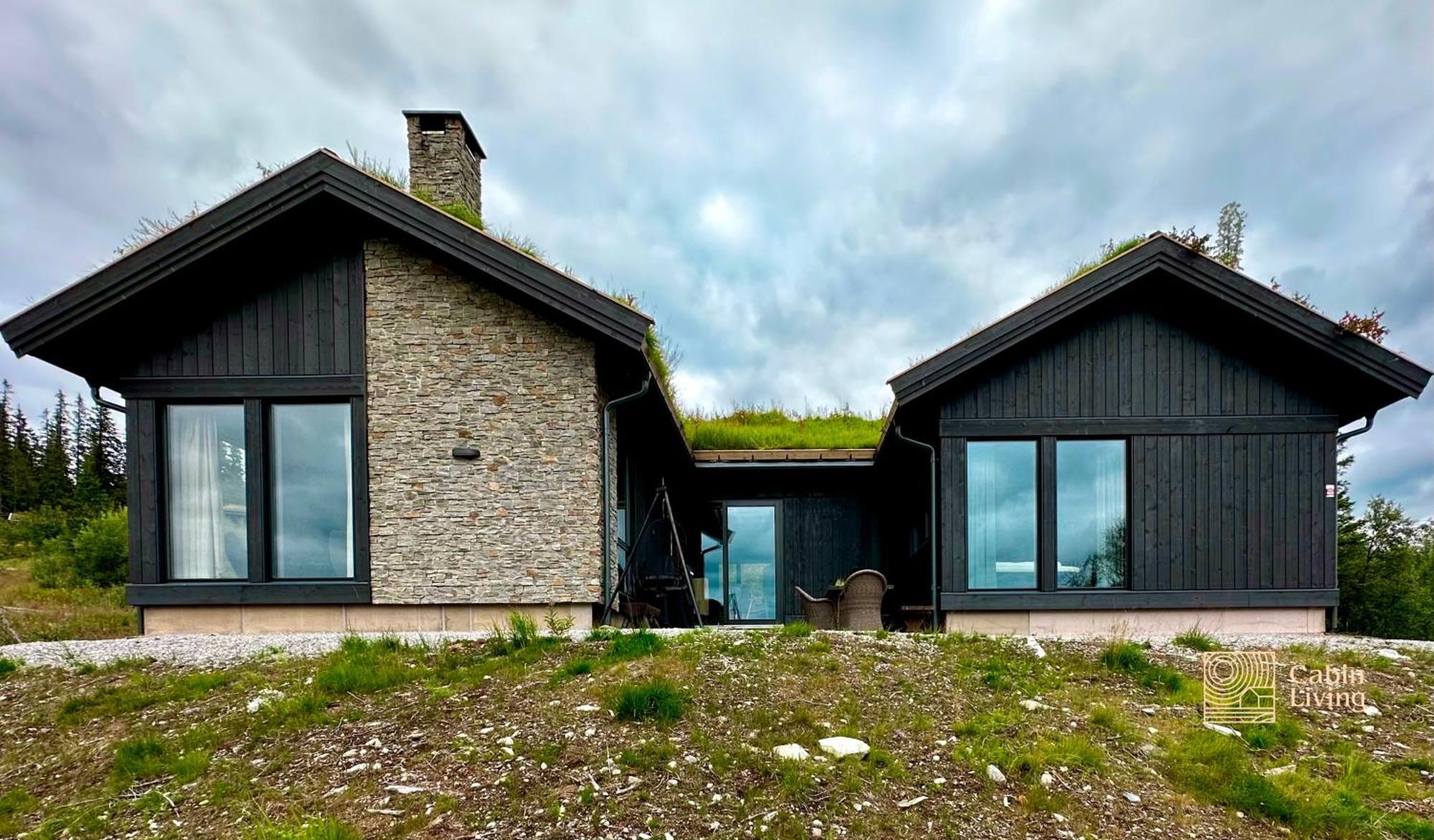 Brand New Cabin On The Sunny Side Of Gaustatoppen With A Great View Tuddal المظهر الخارجي الصورة
